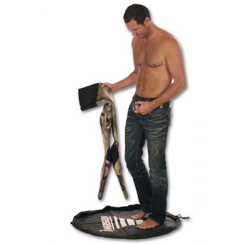 Tapis de change, sac &eacute;tanche