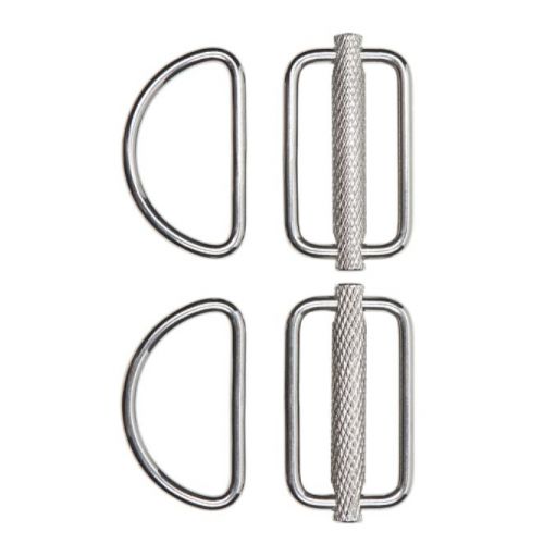 D-Ring coulissant (2 pi&egrave;ces)