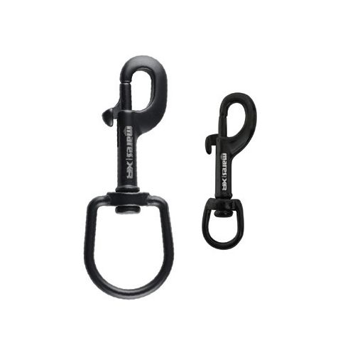 Mousqueton C&eacute;ramique noire Dead Bolt Snap