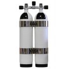 Bi-Bouteilles Carbon Dive Air - Nitrox - O2