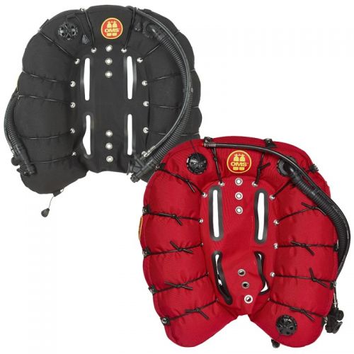 Wings OMS Trieste double noire 1 x 42 L &agrave; &eacute;lastiques de r&eacute;tractation