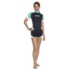 RASH GUARD FEMME MANCHES COURTES