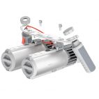 Dual rail kit pour lefeet P1 et P1XR