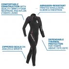 Combinaison Definition, Femme, 3mm